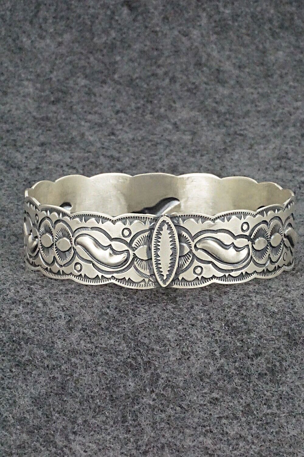 Sterling Silver Bangle Bracelet - Jeremy Delgarito