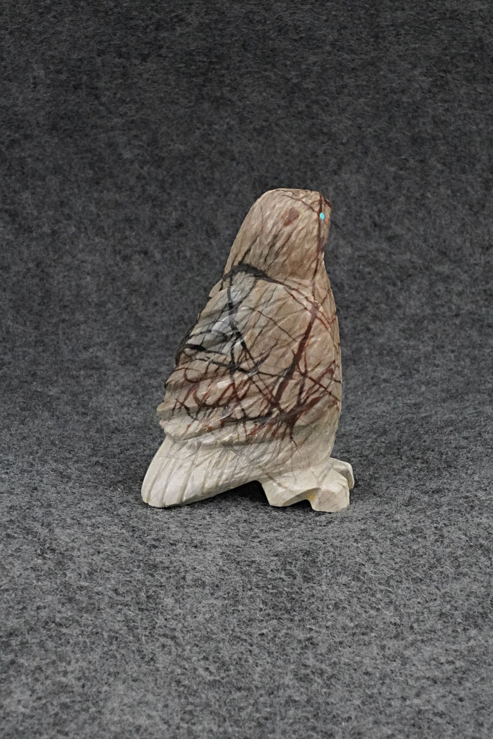 Eagle Zuni Fetish Carving - Tony Mackel