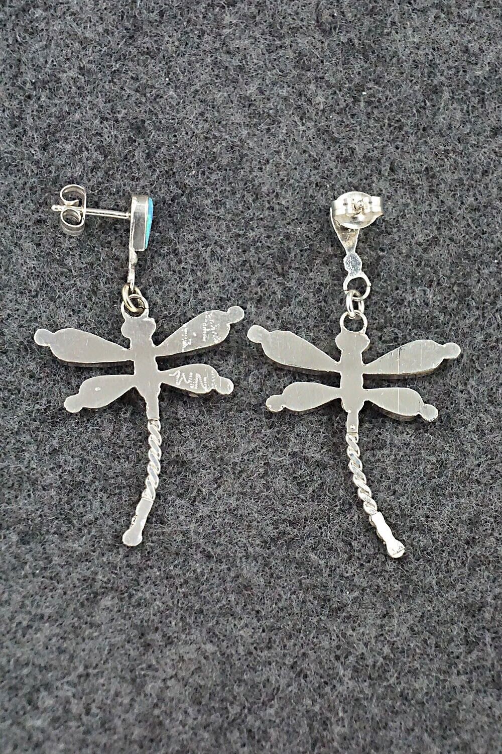 Opalite & Sterling Silver Earrings - Lyndon Ahiyite