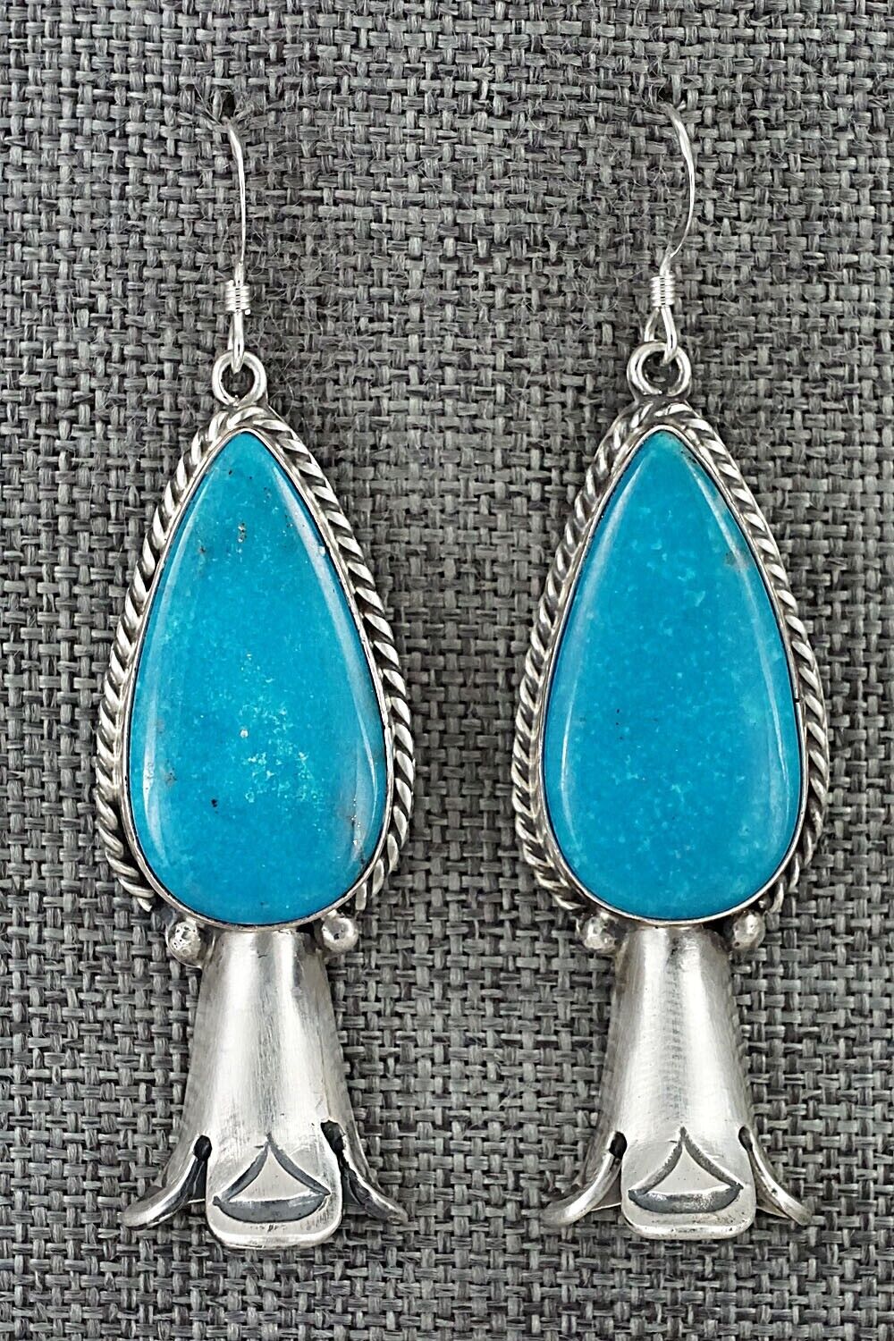 Turquoise & Sterling Silver Earrings - Paige Gordon