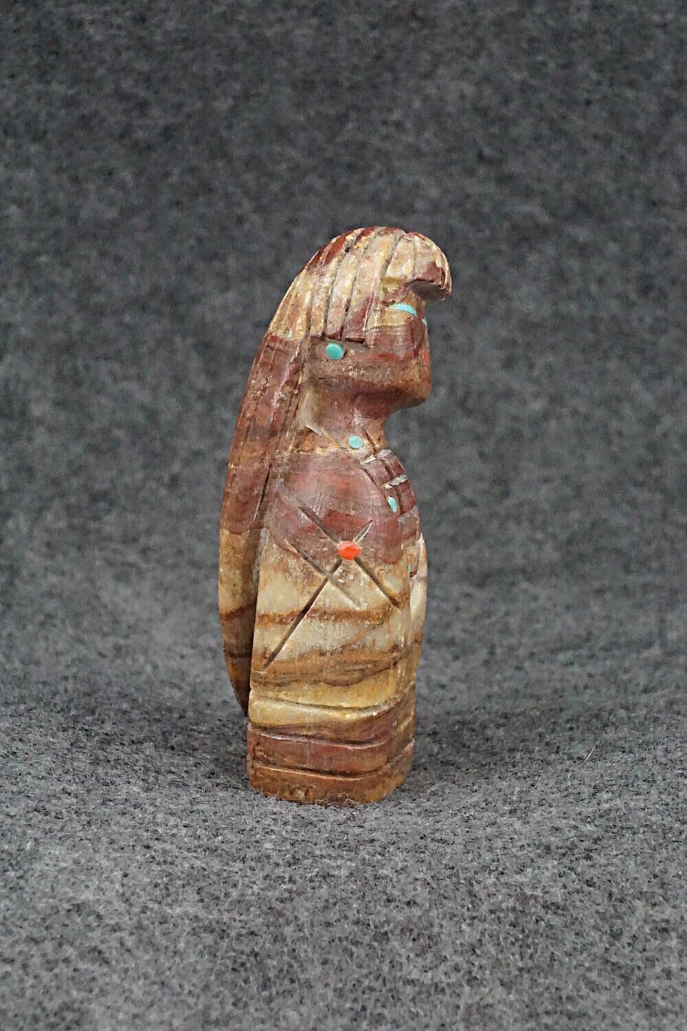 Corn Maiden Zuni Fetish Carving - Douglas Martza