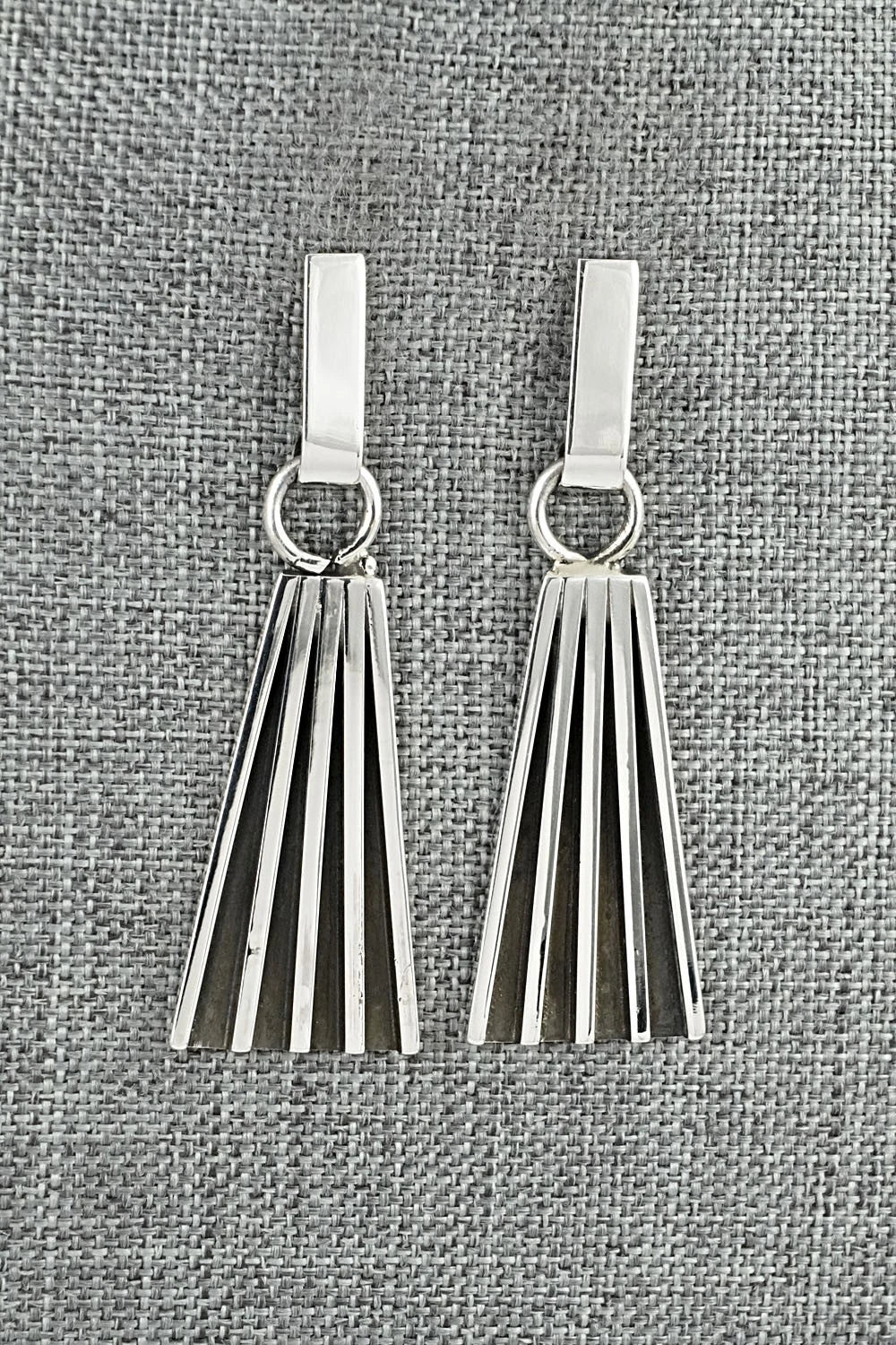 Sterling Silver Earrings - Tom Hawk