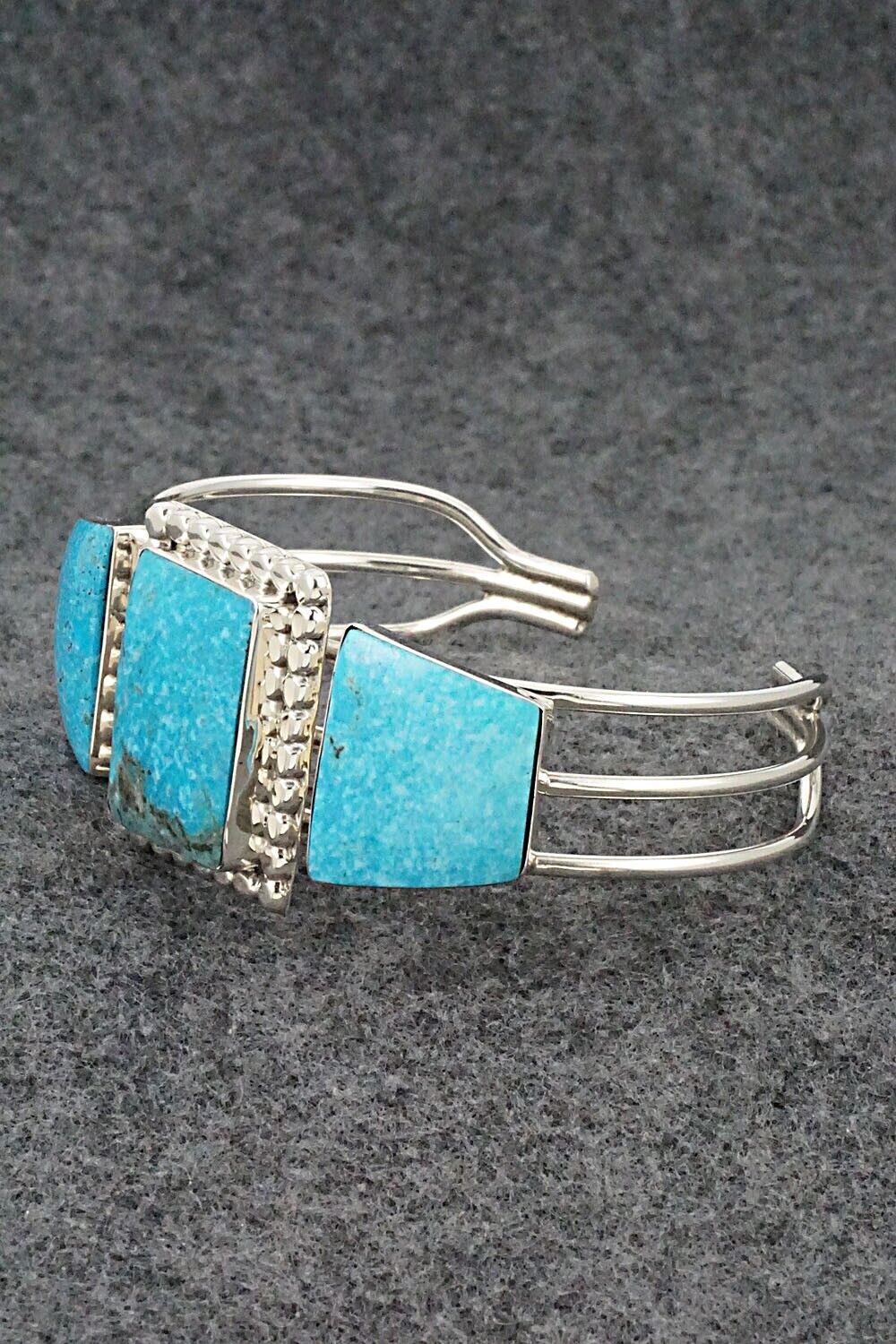 Turquoise & Sterling Silver Bracelet - Irvin Tsosie