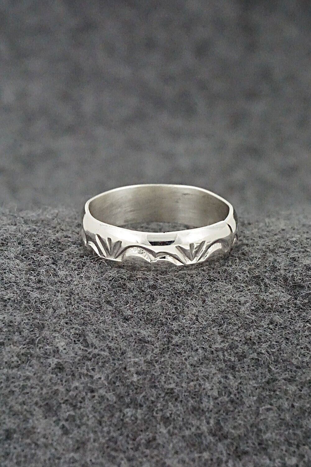 Sterling Silver Ring - Elaine Tahe - Size 9