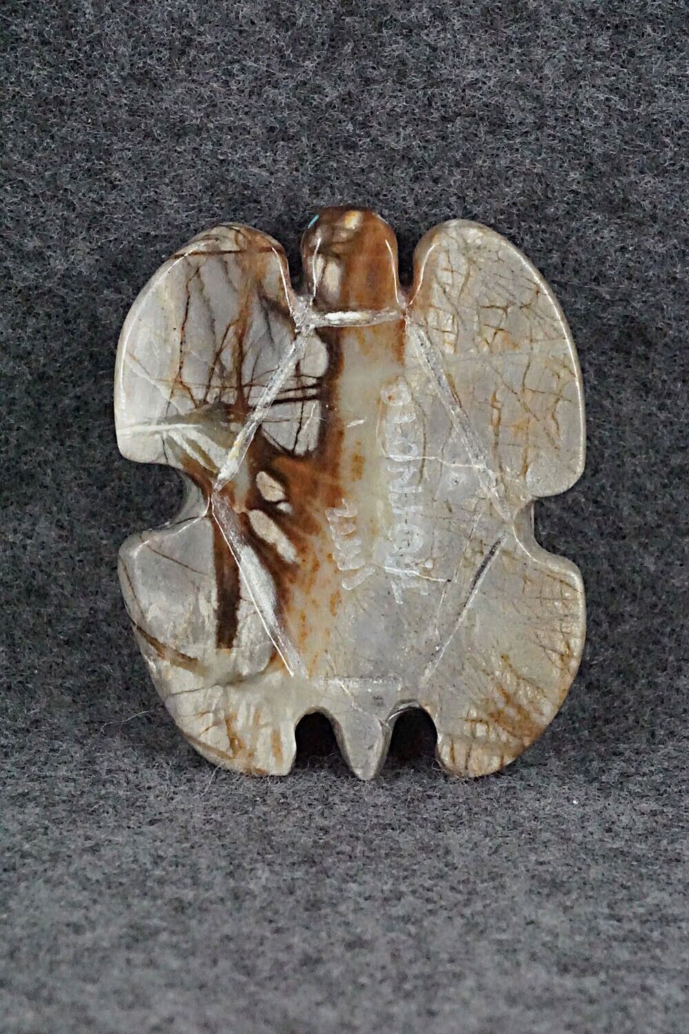 Turtle Zuni Fetish Carving - Danny Lonjose