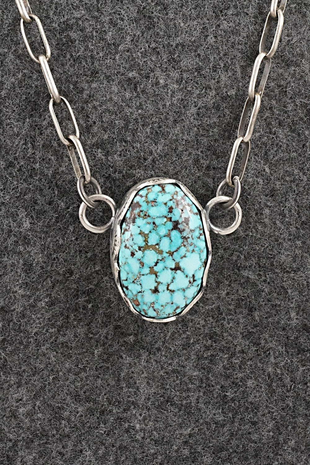 Turquoise & Sterling Silver Necklace - Randy Boyd