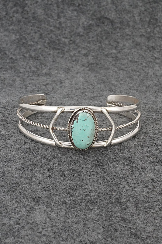 Turquoise & Sterling Silver Bracelet - Ernest Hawthorne