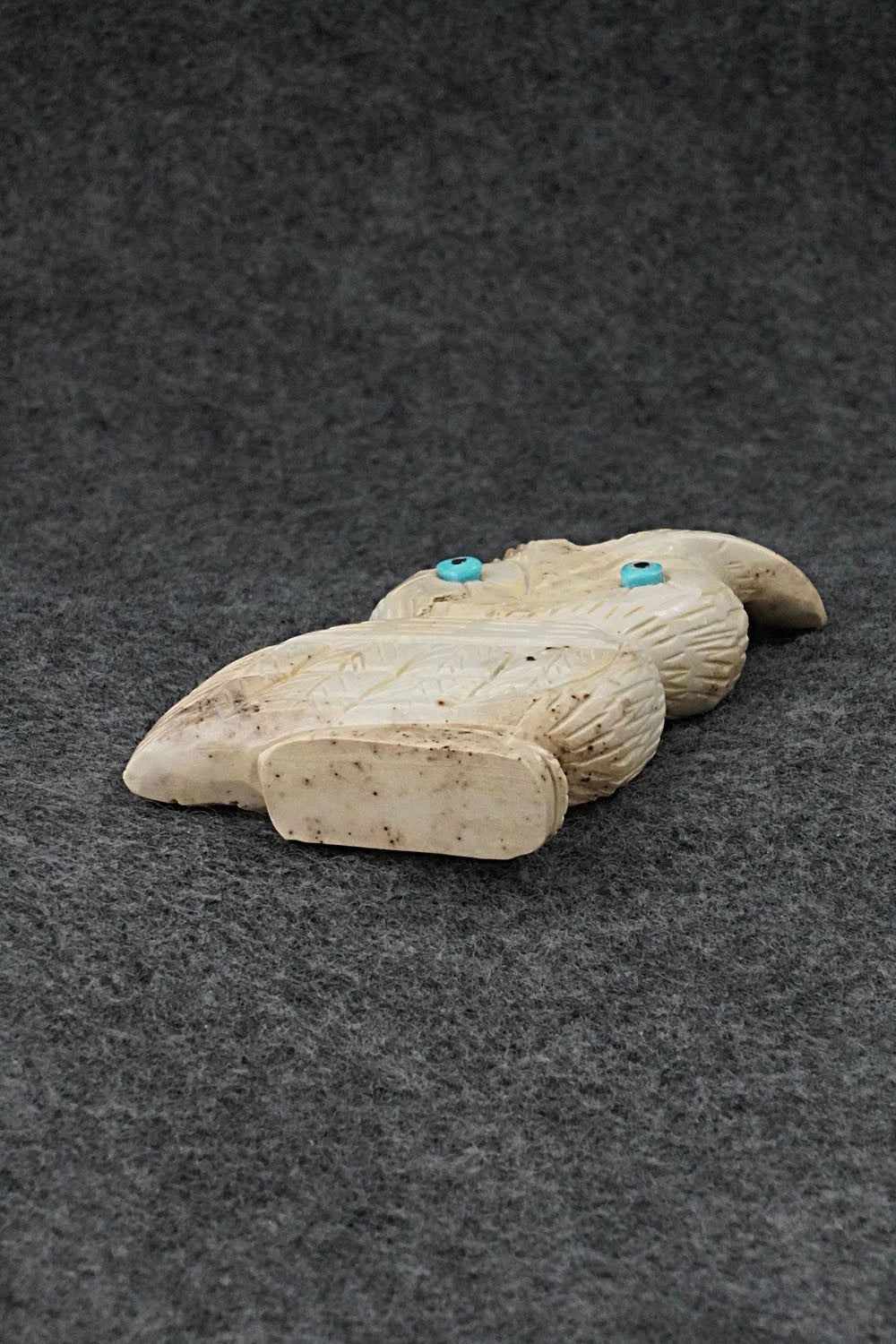 Owl Zuni Fetish Carving - Danette Laate