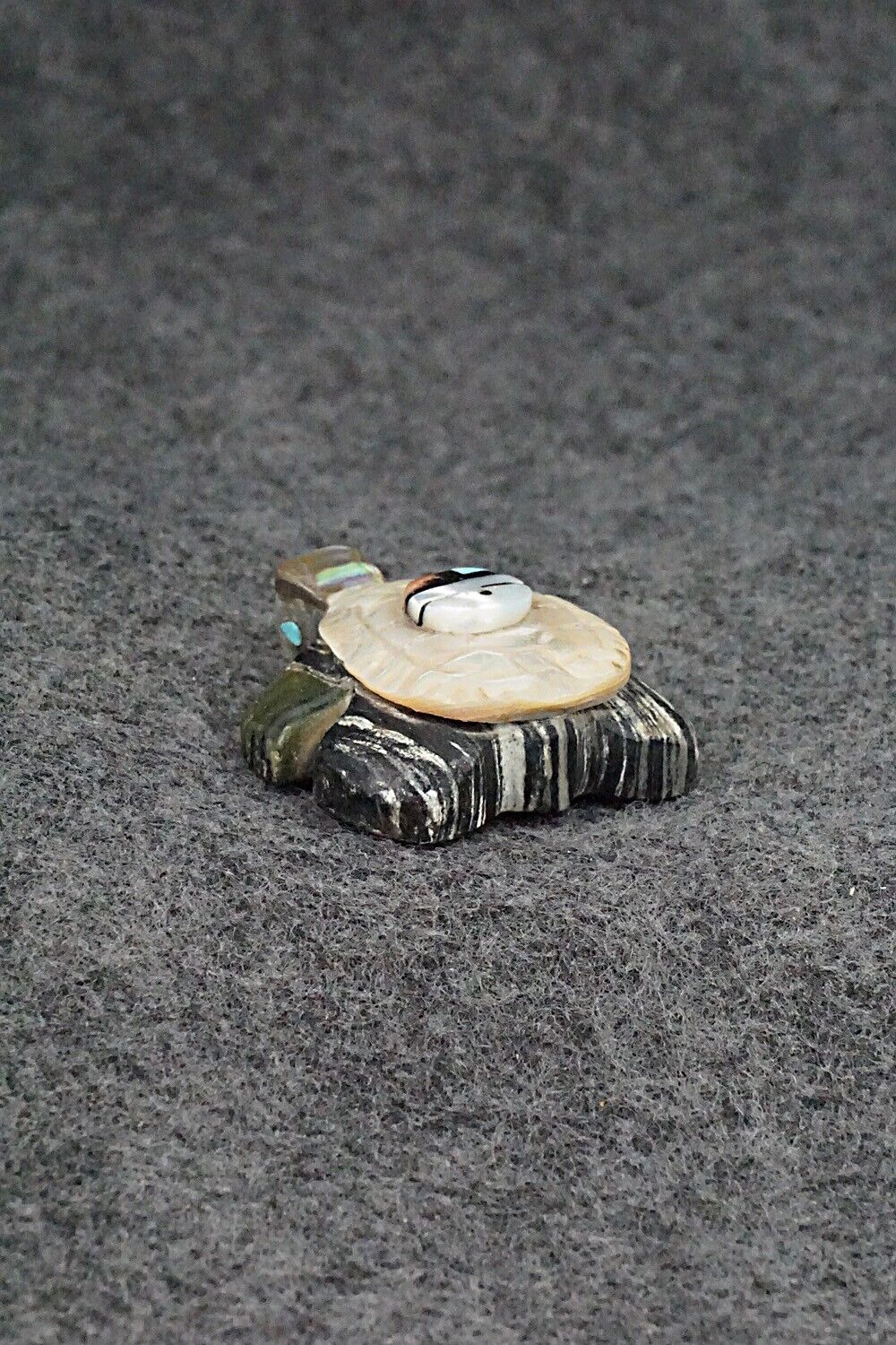 Turtle Zuni Fetish Carving - Darrin Boone