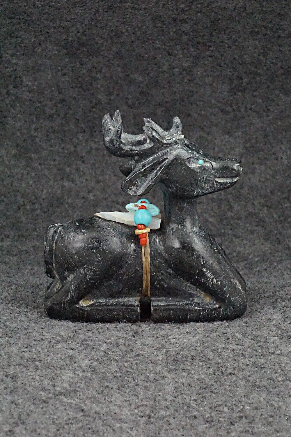Deer Zuni Fetish Carving - Douglas Martza