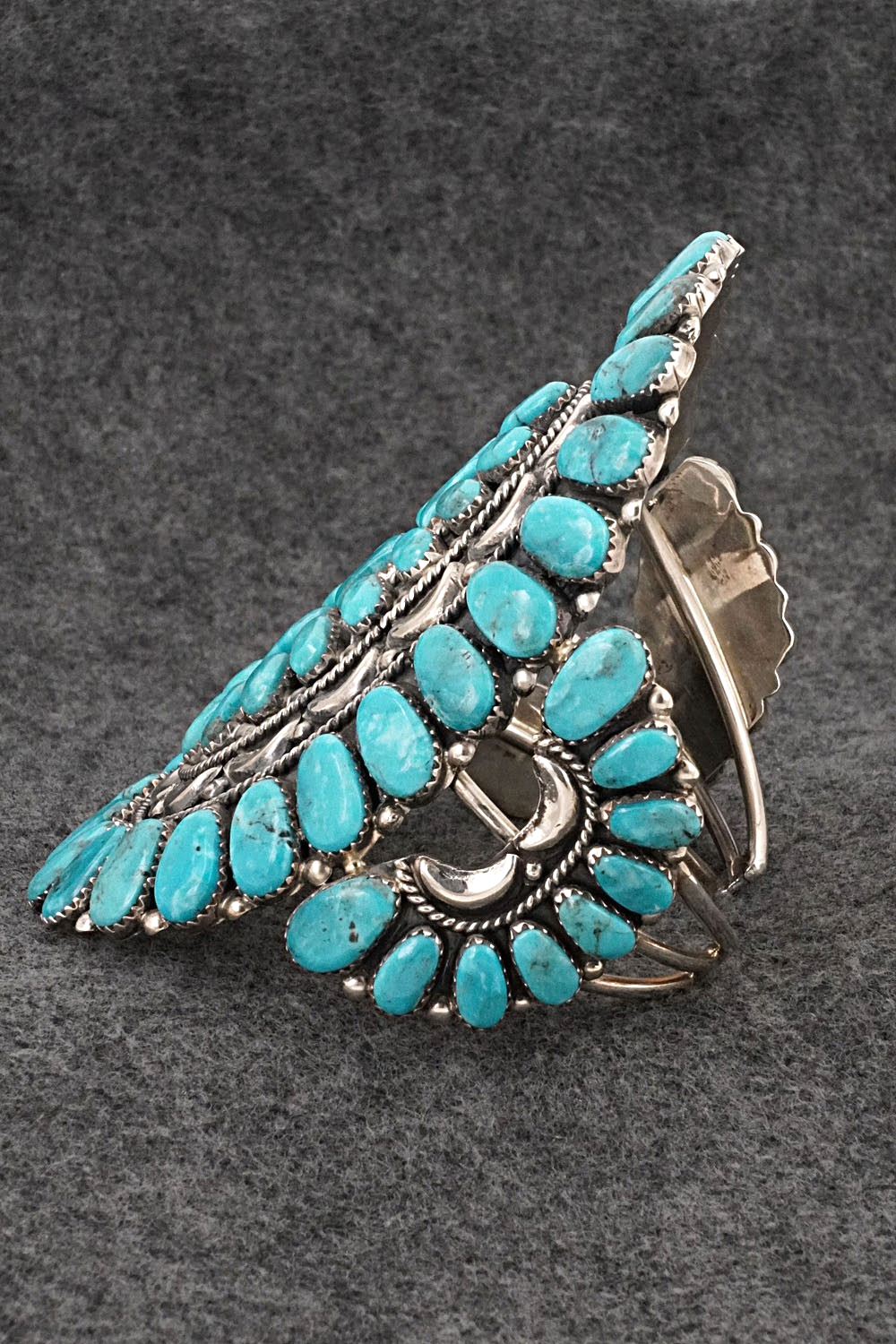 Turquoise & Sterling Silver Bracelet - Jesse Williams