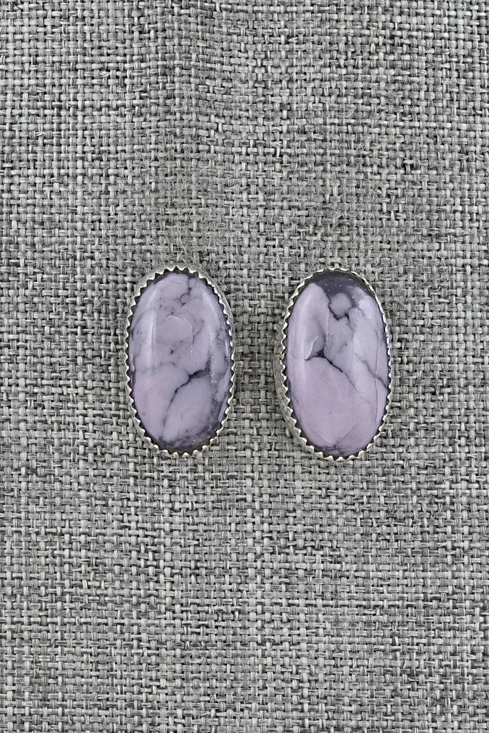 Morado & Sterling Silver Earrings - Murray Hannaweeka