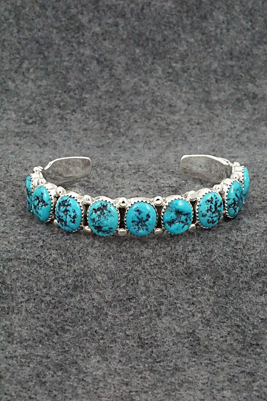 Turquoise & Sterling Silver Bracelet - Martin Muskett