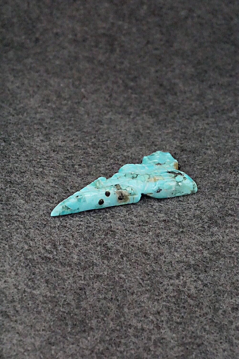 Lizard Zuni Fetish Carving - Danette Laate