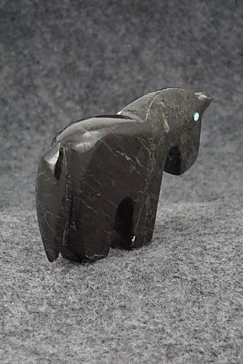 Horse Zuni Fetish Carving - Bernard Laiwakete
