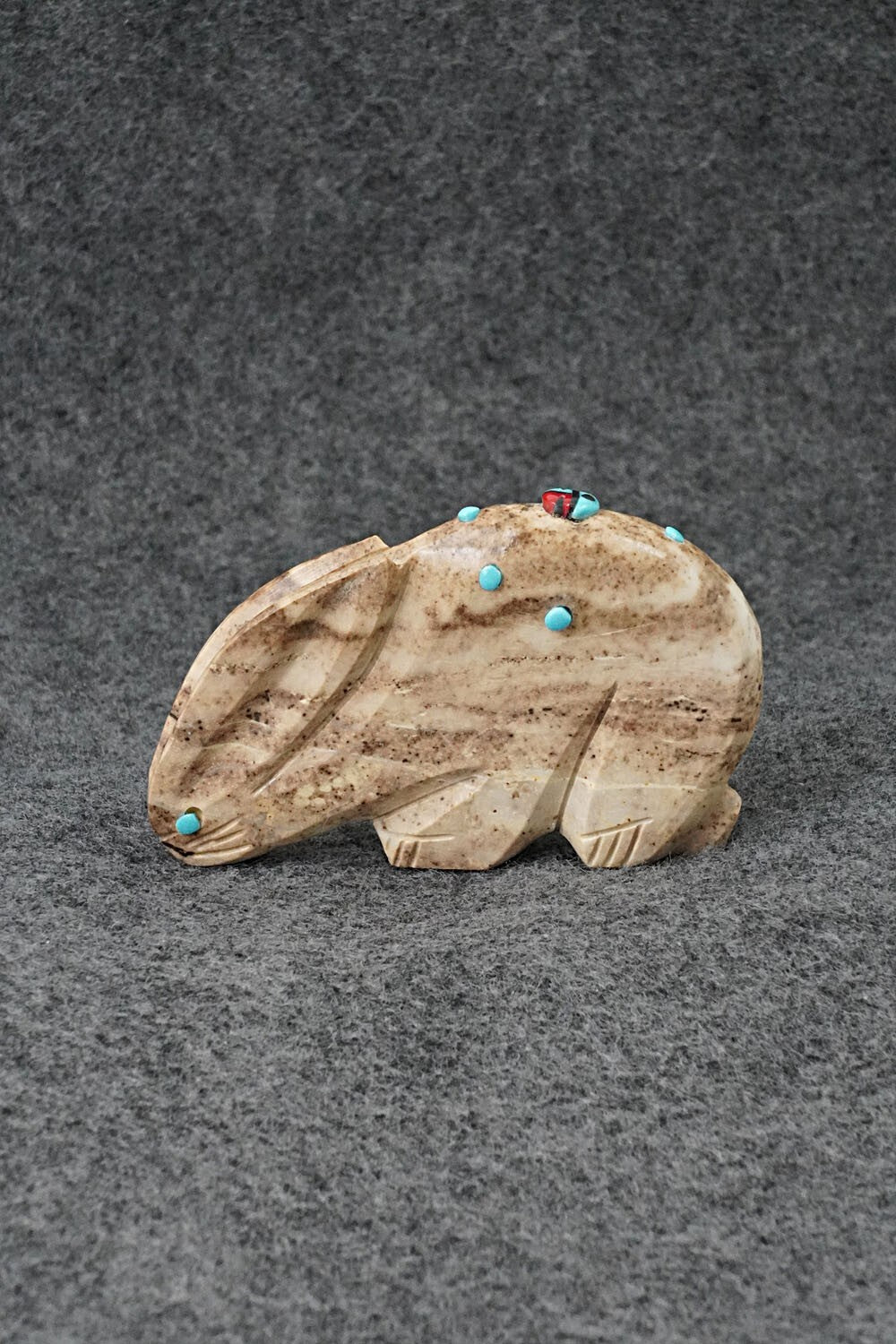 Rabbit Zuni Fetish Carving - Danette Laate