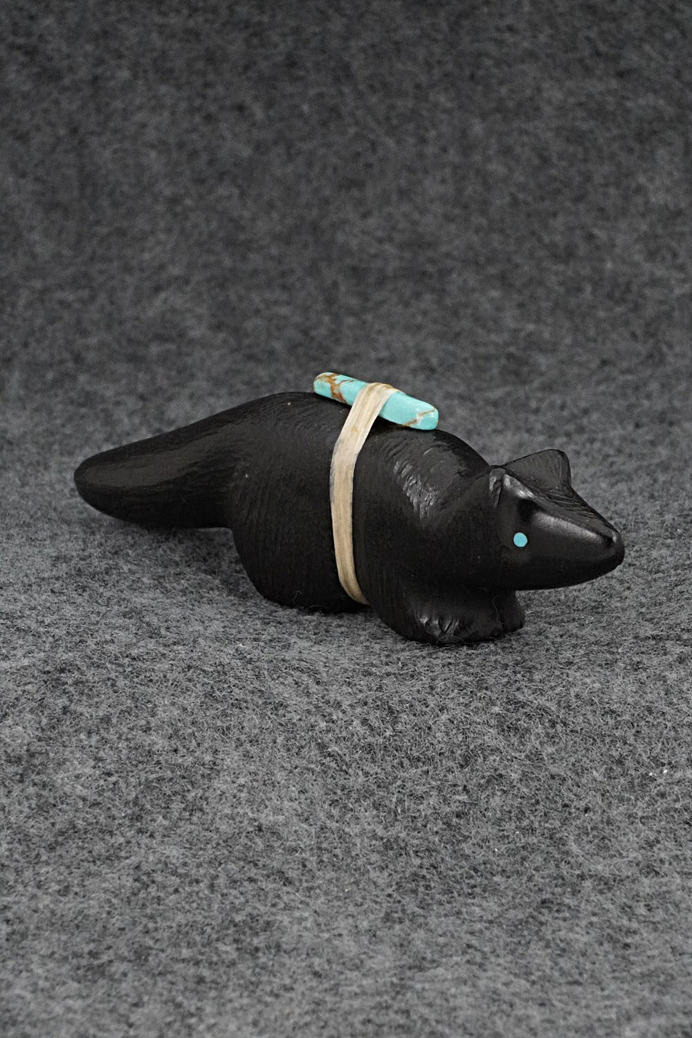 Wolf Zuni Fetish Carving - Herbert Halate