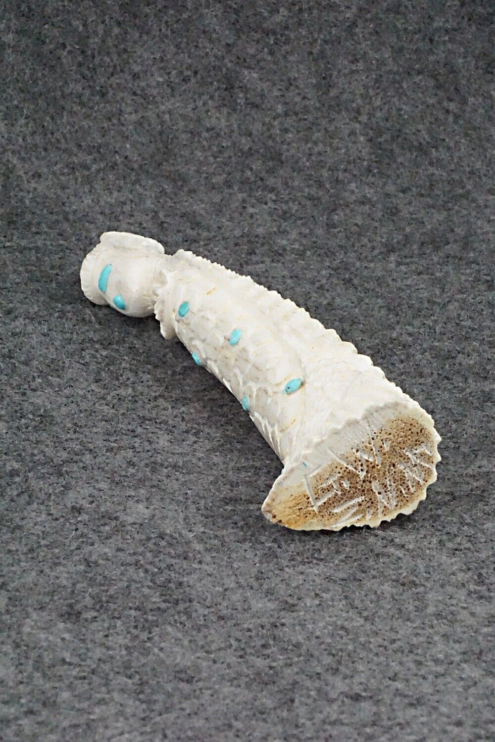 Corn Maiden Zuni Fetish Carving - Garrick Weeka