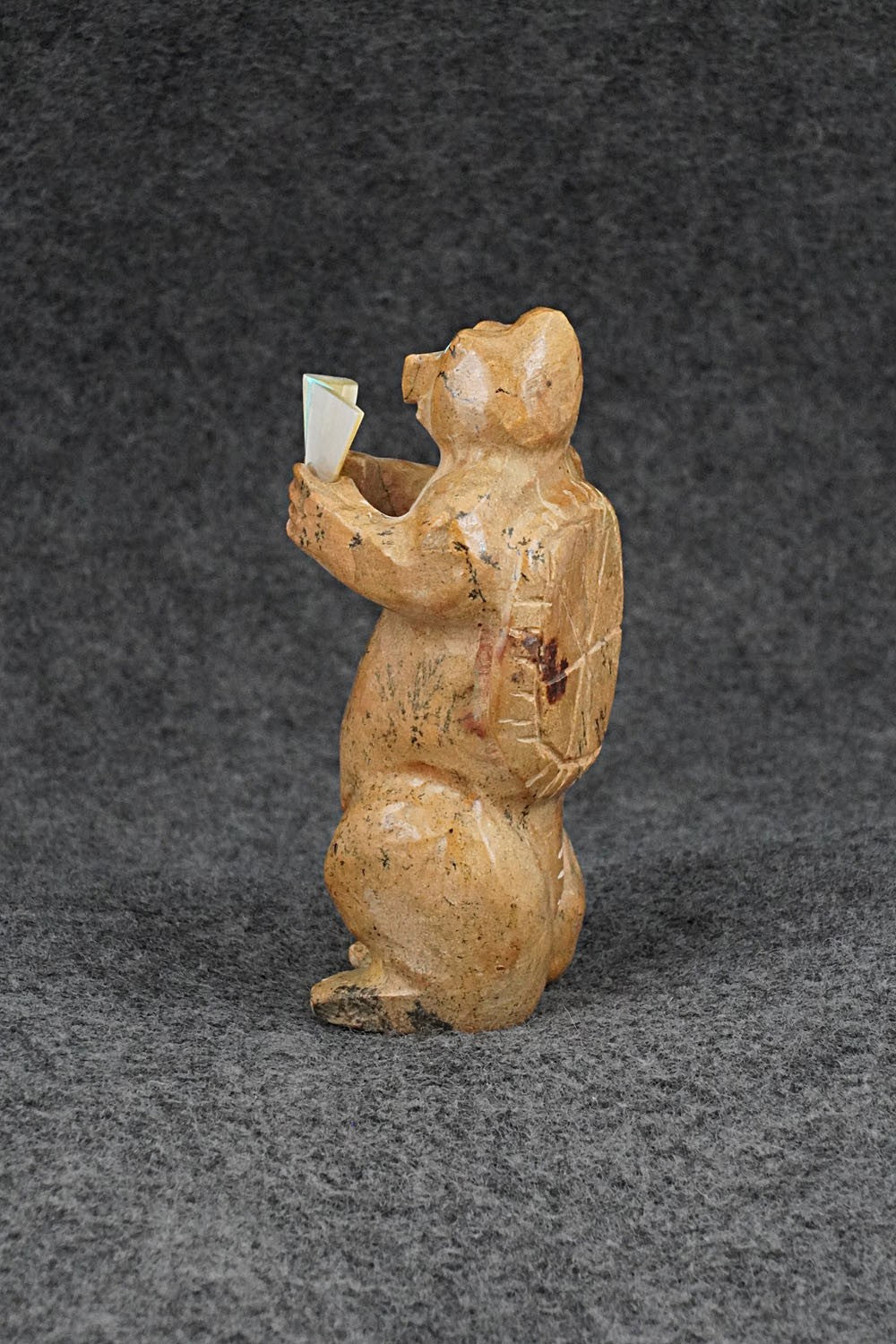 Turtle Zuni Fetish Carving - Freddie Leekya