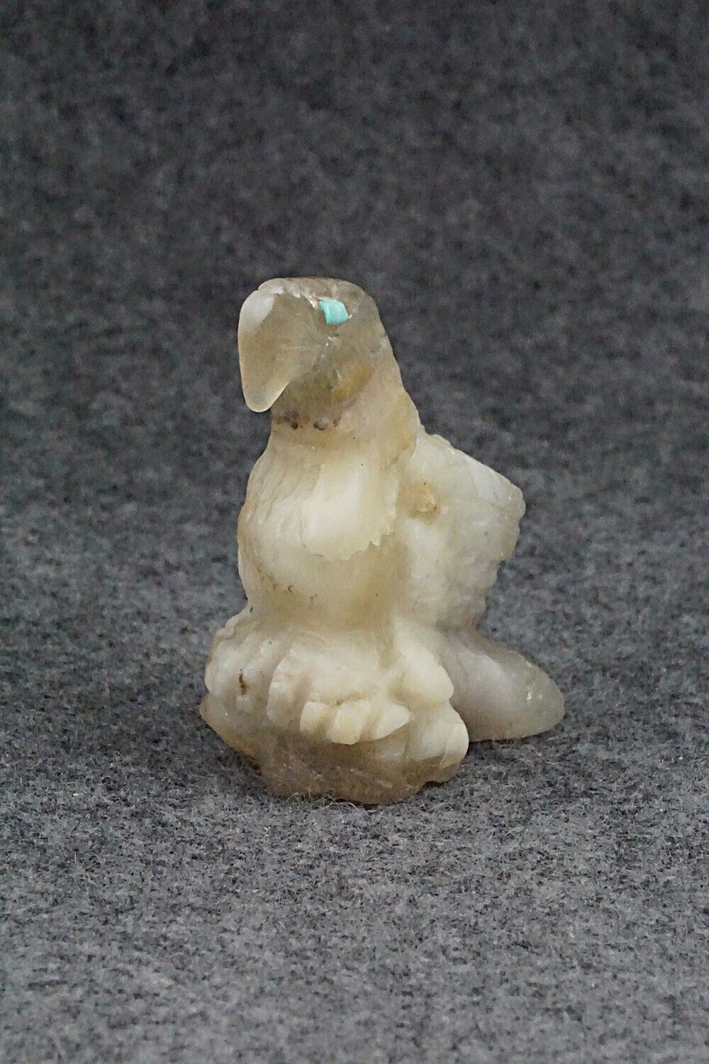 Eagle Zuni Fetish Carving - Jon Quam
