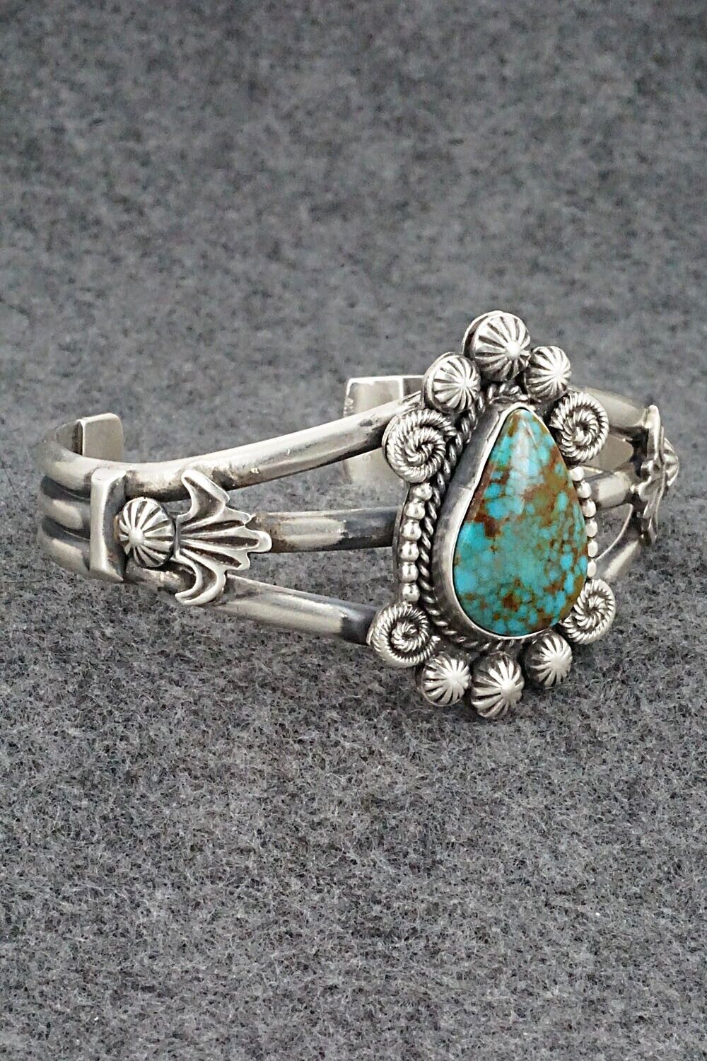 Turquoise & Sterling Silver Bracelet - Rosita Calladitto