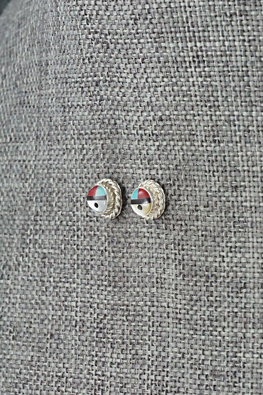 Multi-Stone & Sterling Silver Earrings - Devoria Bowakaty