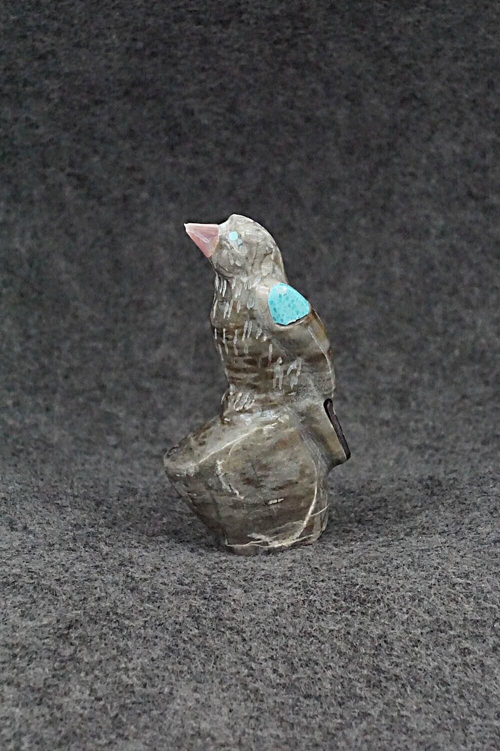 Eagle Zuni Fetish Carving - Freddie Leekya