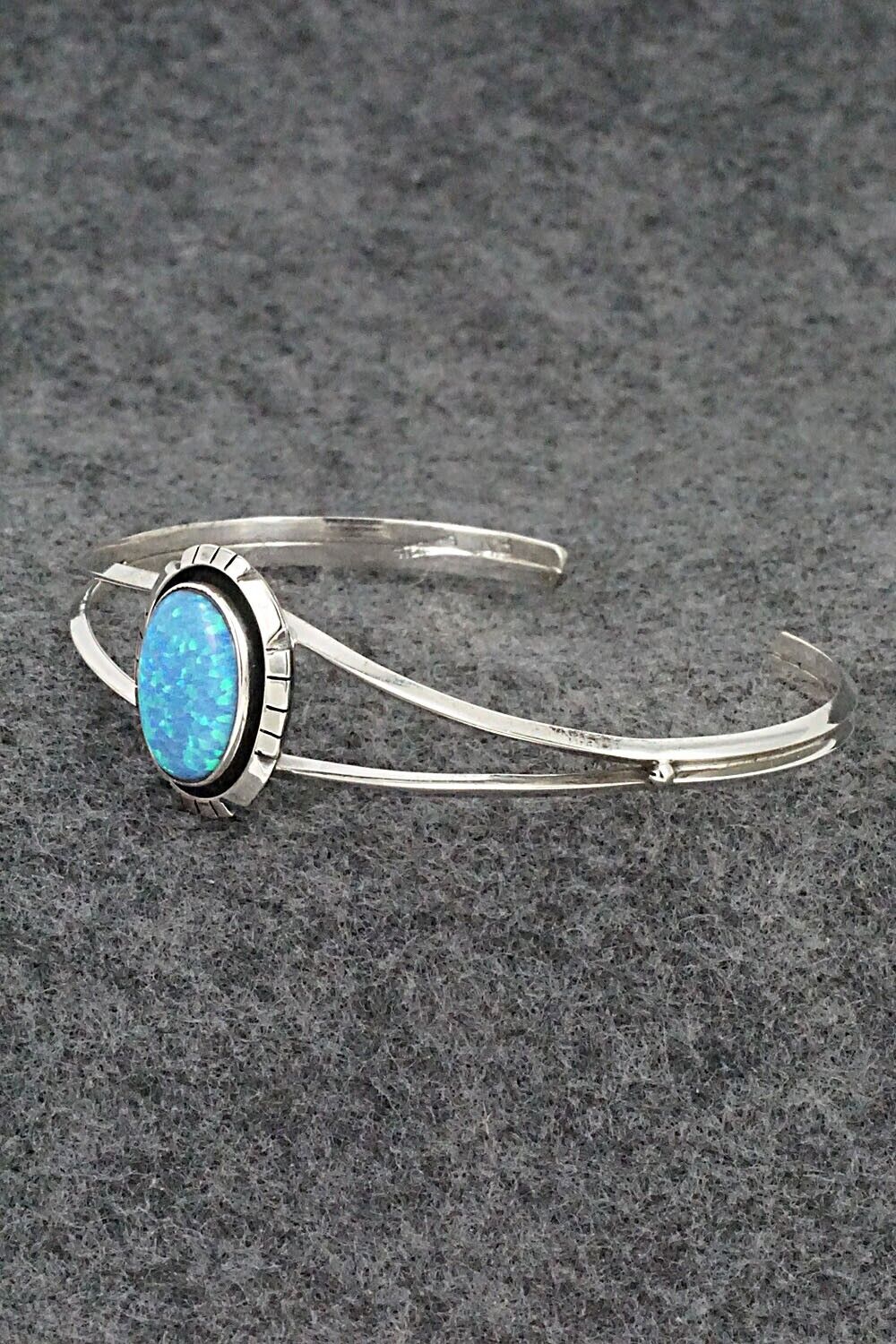 Opalite & Sterling Silver Bracelet - Annie Spencer