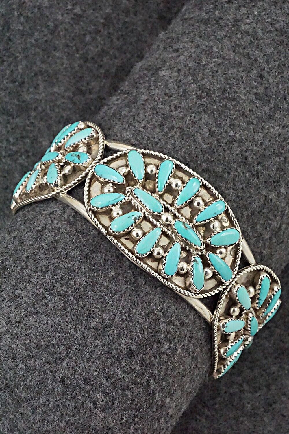 Turquoise & Sterling Silver Bracelet - Eric Wilson