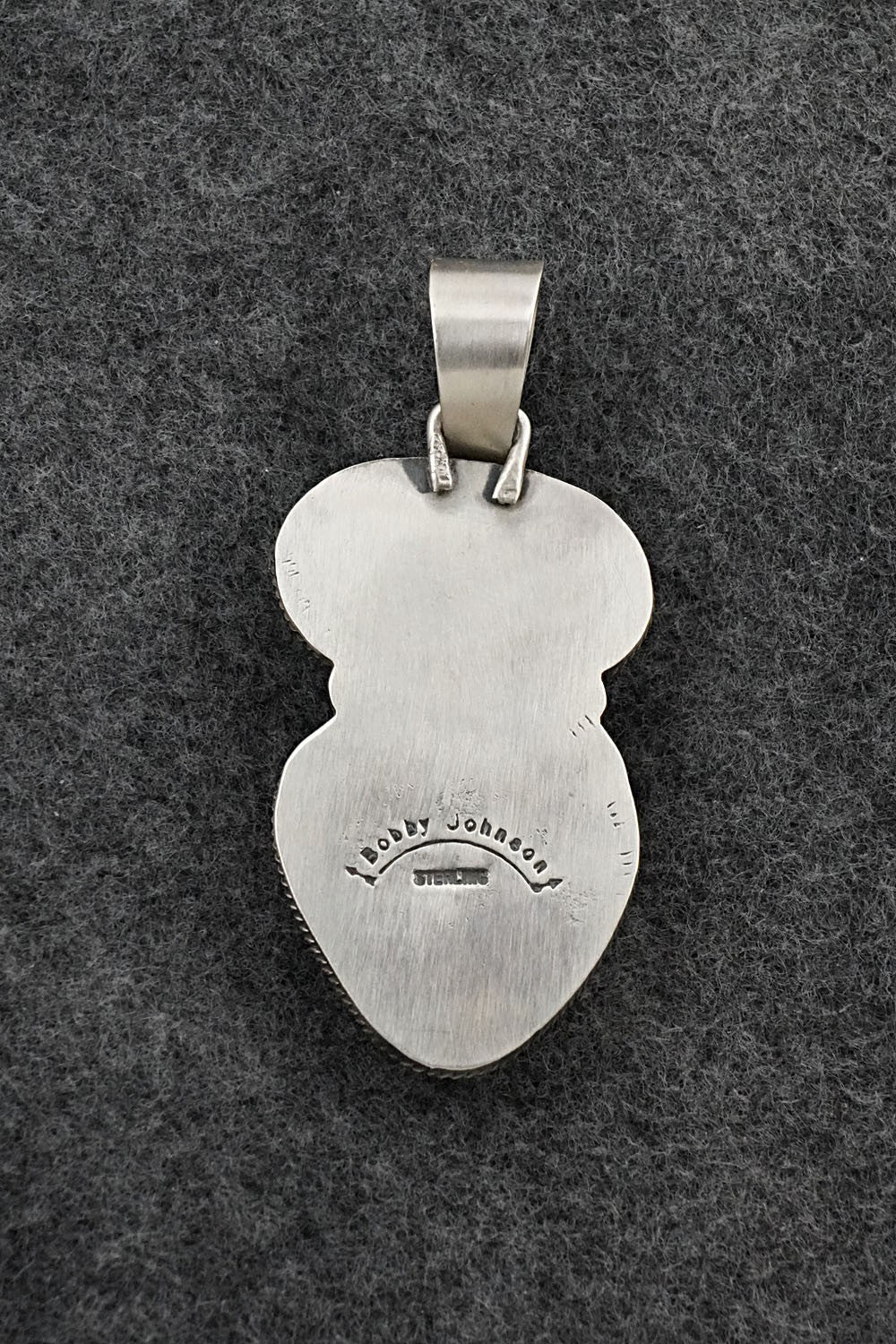 Variscite & Sterling Silver Pendant - Bobby Johnson