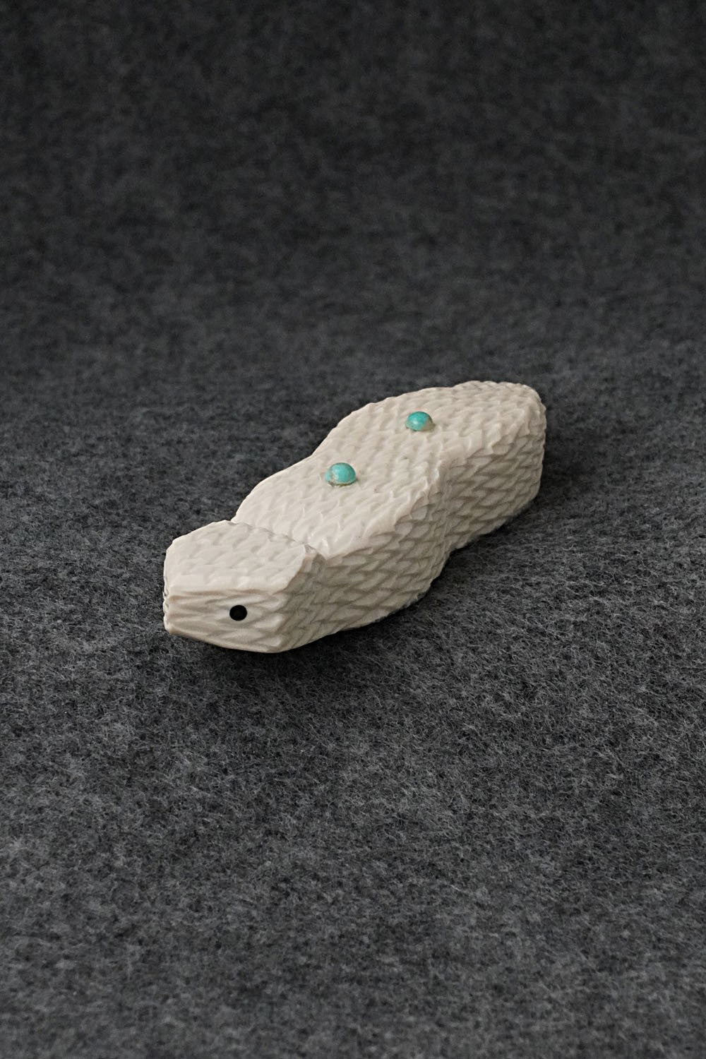 Snake Zuni Fetish Carving - Jesus Espino