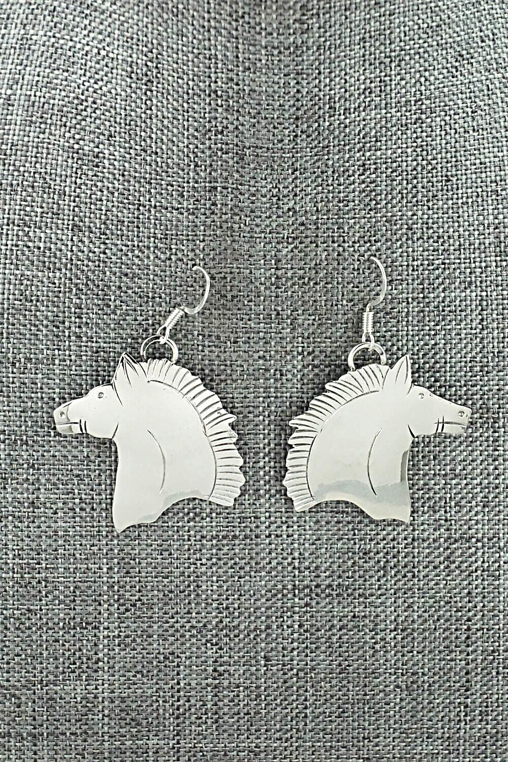 Sterling Silver Earrings - Louise Yazzie