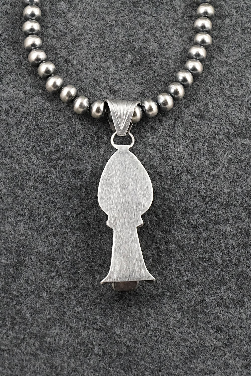 Turquoise & Sterling Silver Necklace - Samuel Yellowhair