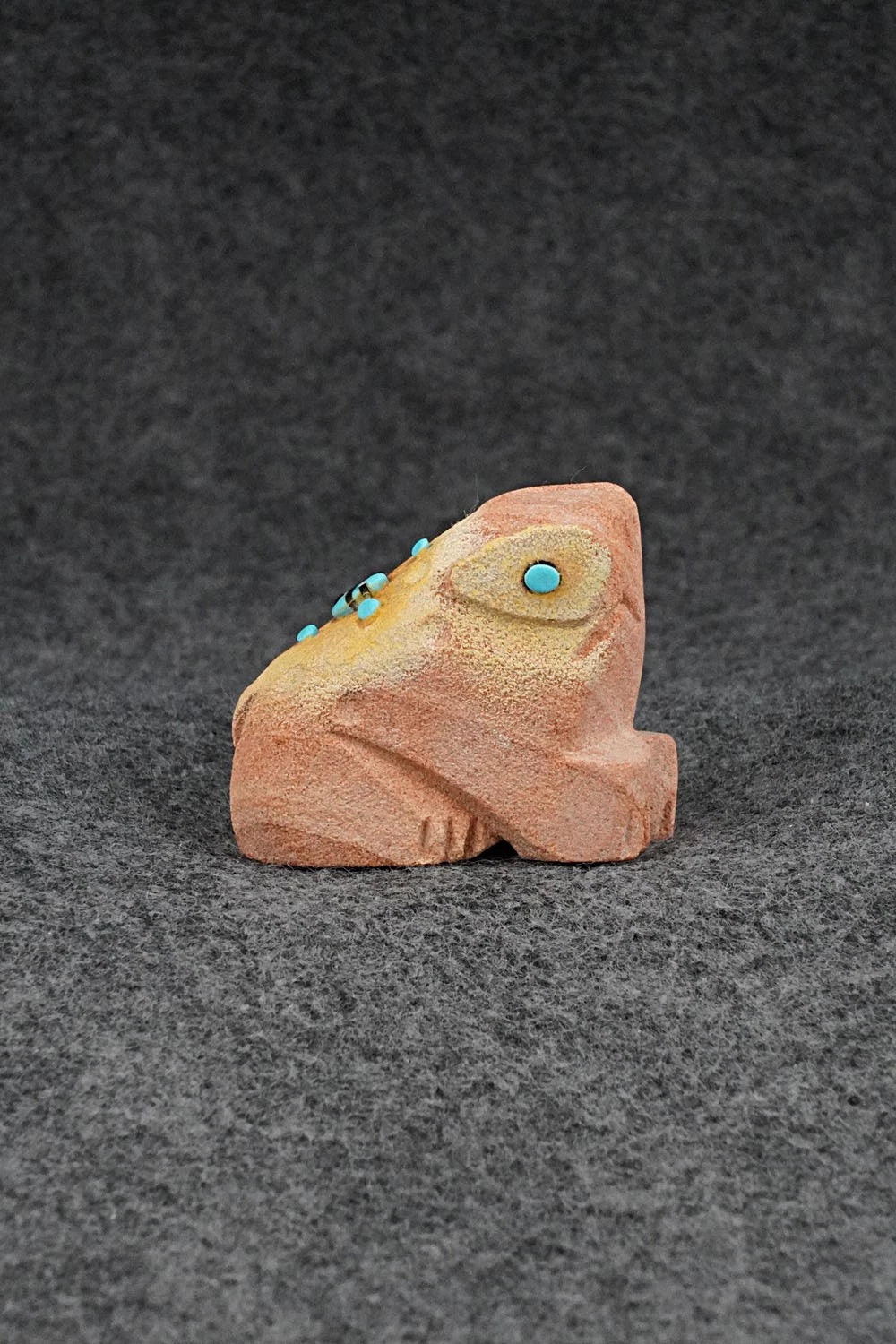 Frog Zuni Fetish Carving - Cody Chavez