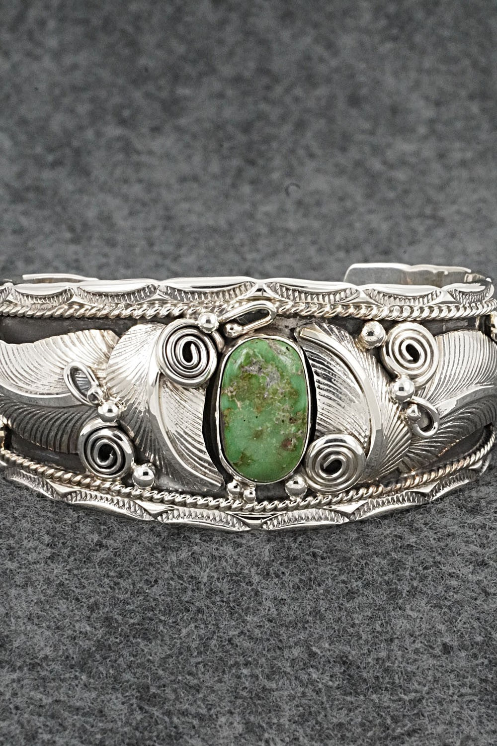 Turquoise & Sterling Silver Bracelet - Darrell Morgan
