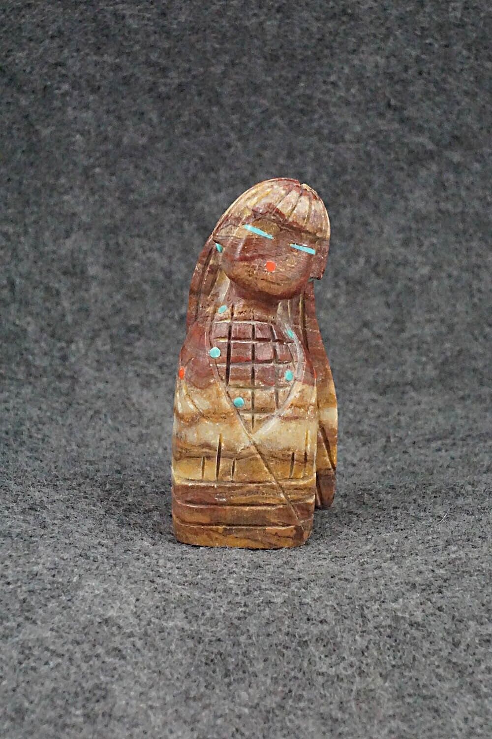 Corn Maiden Zuni Fetish Carving - Douglas Martza