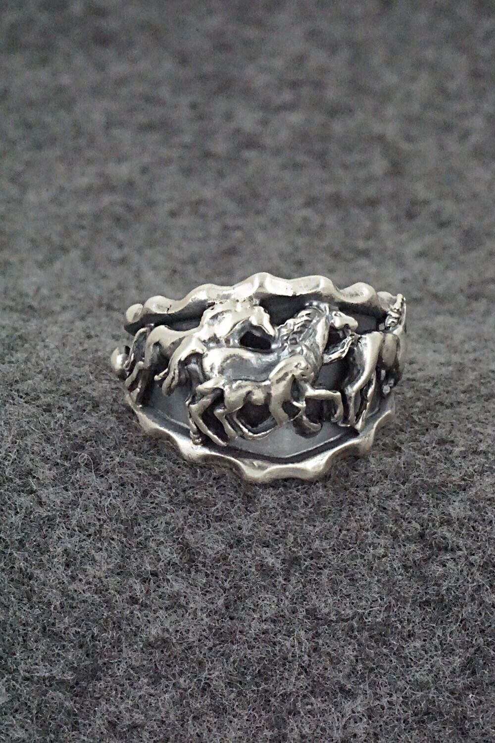 Sterling Silver Ring - Genevieve Francisco - Size 10.5