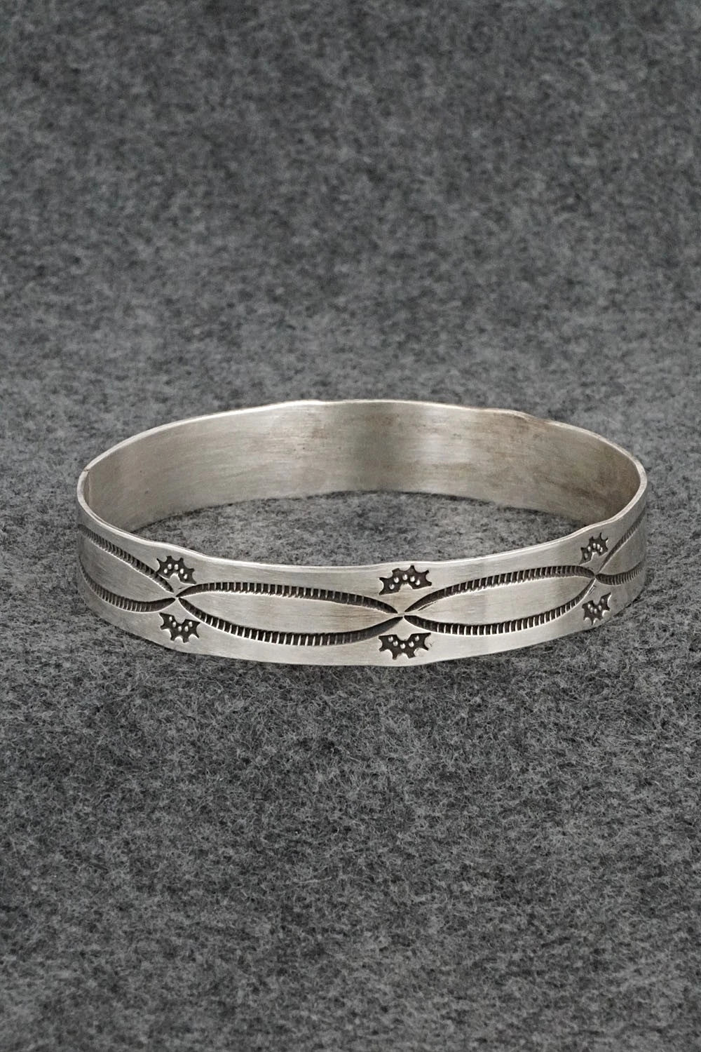 Sterling Silver Bangle Bracelet - Jerry Sandoval
