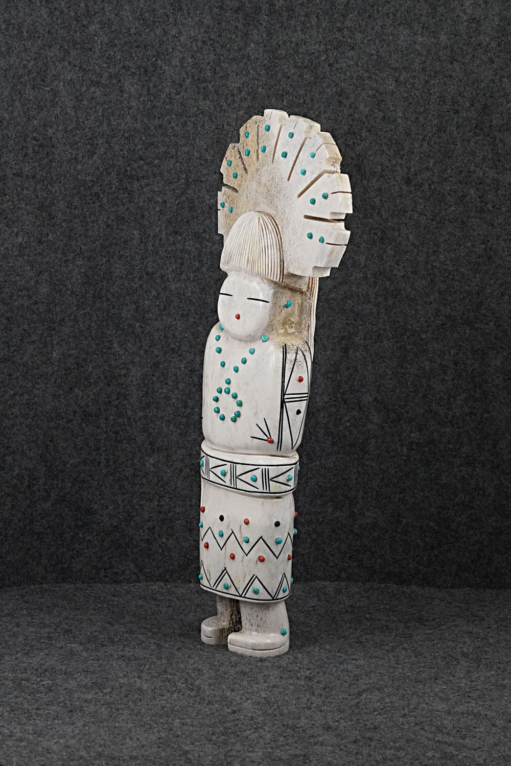 Corn Maiden Zuni Fetish Carving - Claudia Peina