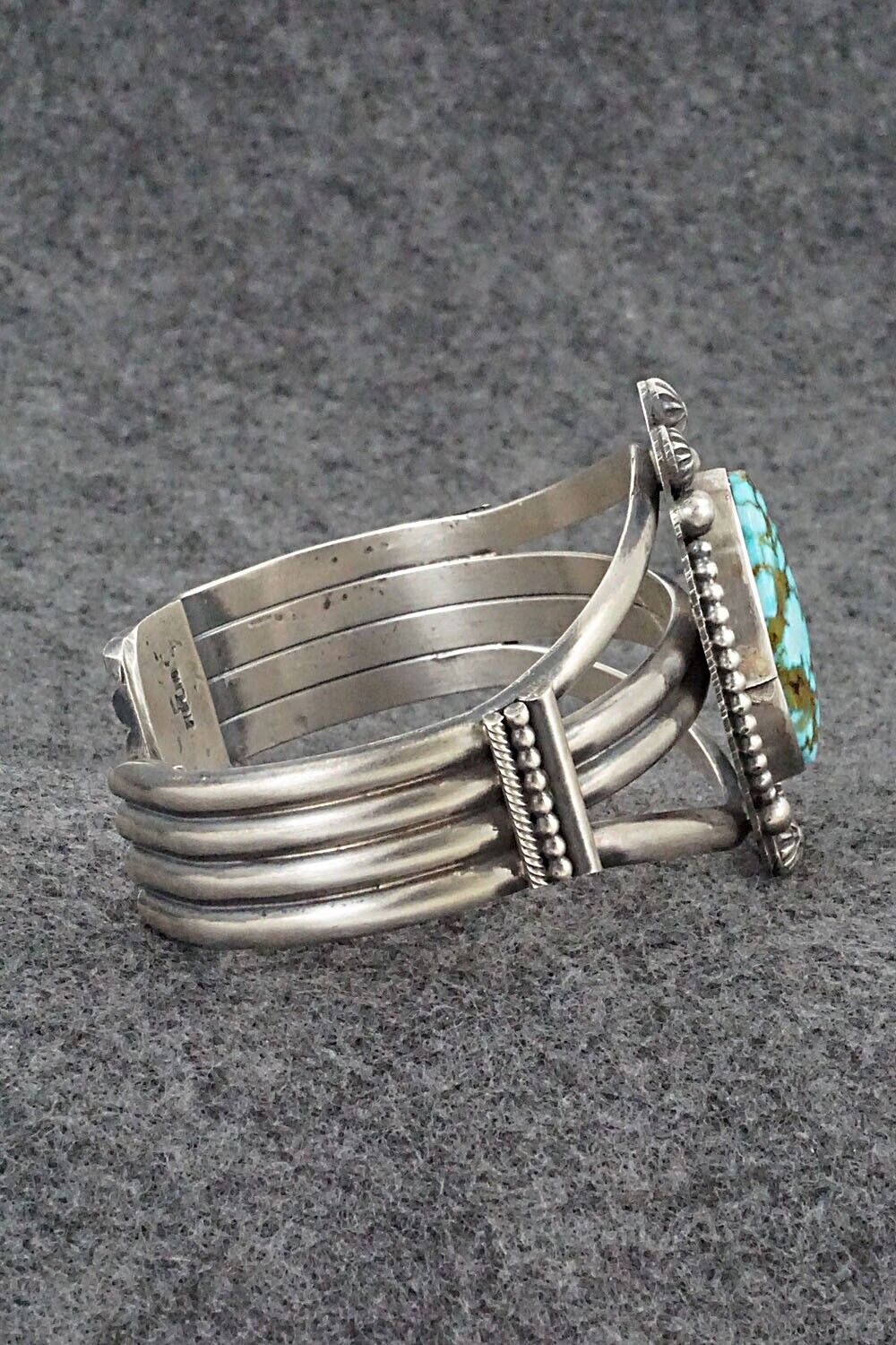 Turquoise & Sterling Silver Bracelet - Michael Calladitto