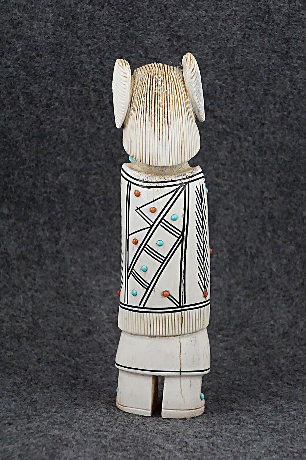 Corn Maiden Zuni Fetish Carving - Claudia Peina