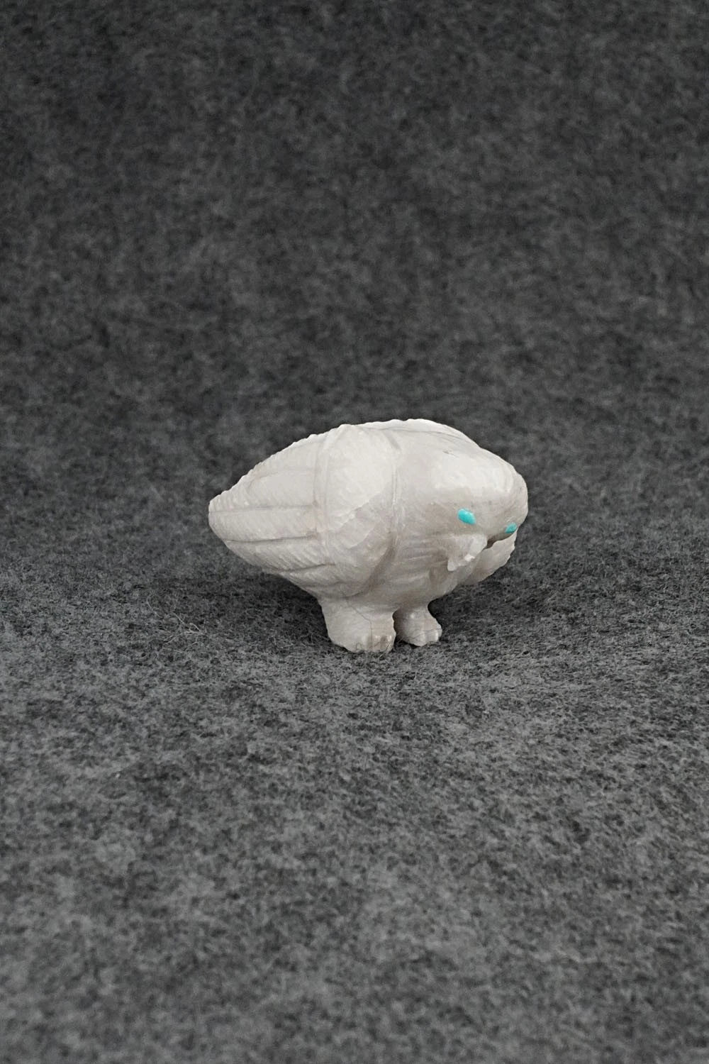 Owl Zuni Fetish Carving - Jonas Hustito