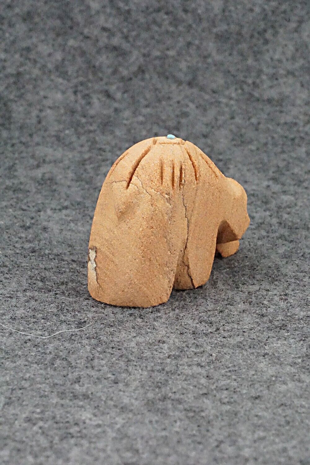 Bear Zuni Fetish Carving - Brandon Phillips
