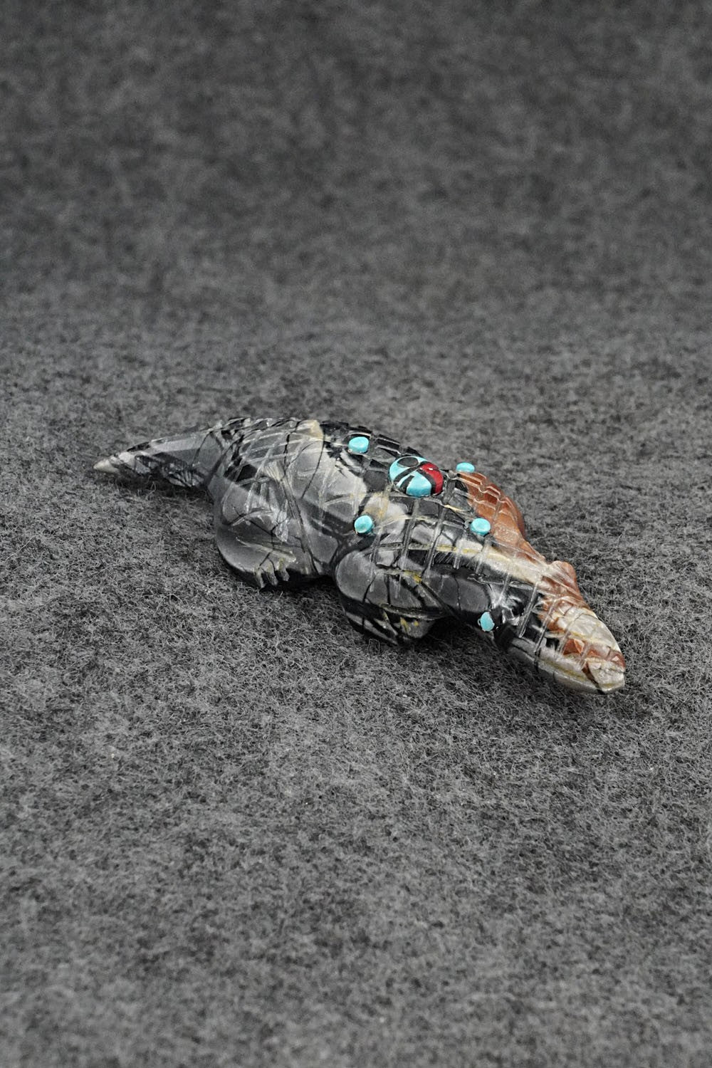 Lizard Zuni Fetish Carving - Dannette Laate