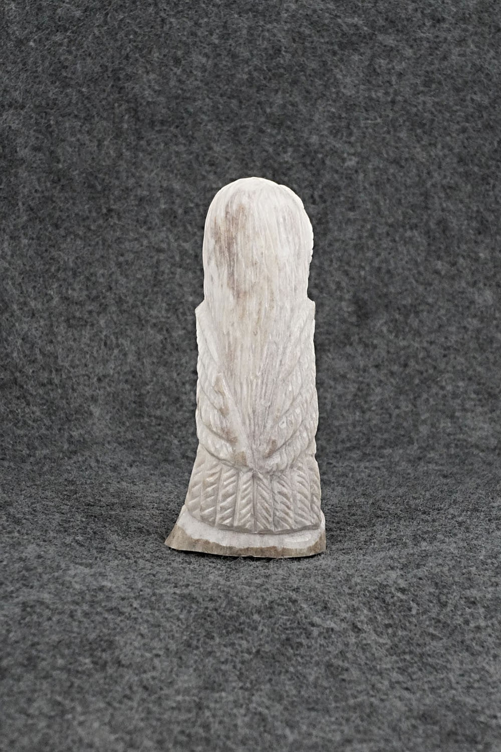 Owl Zuni Fetish Carving - Garrick Weeka