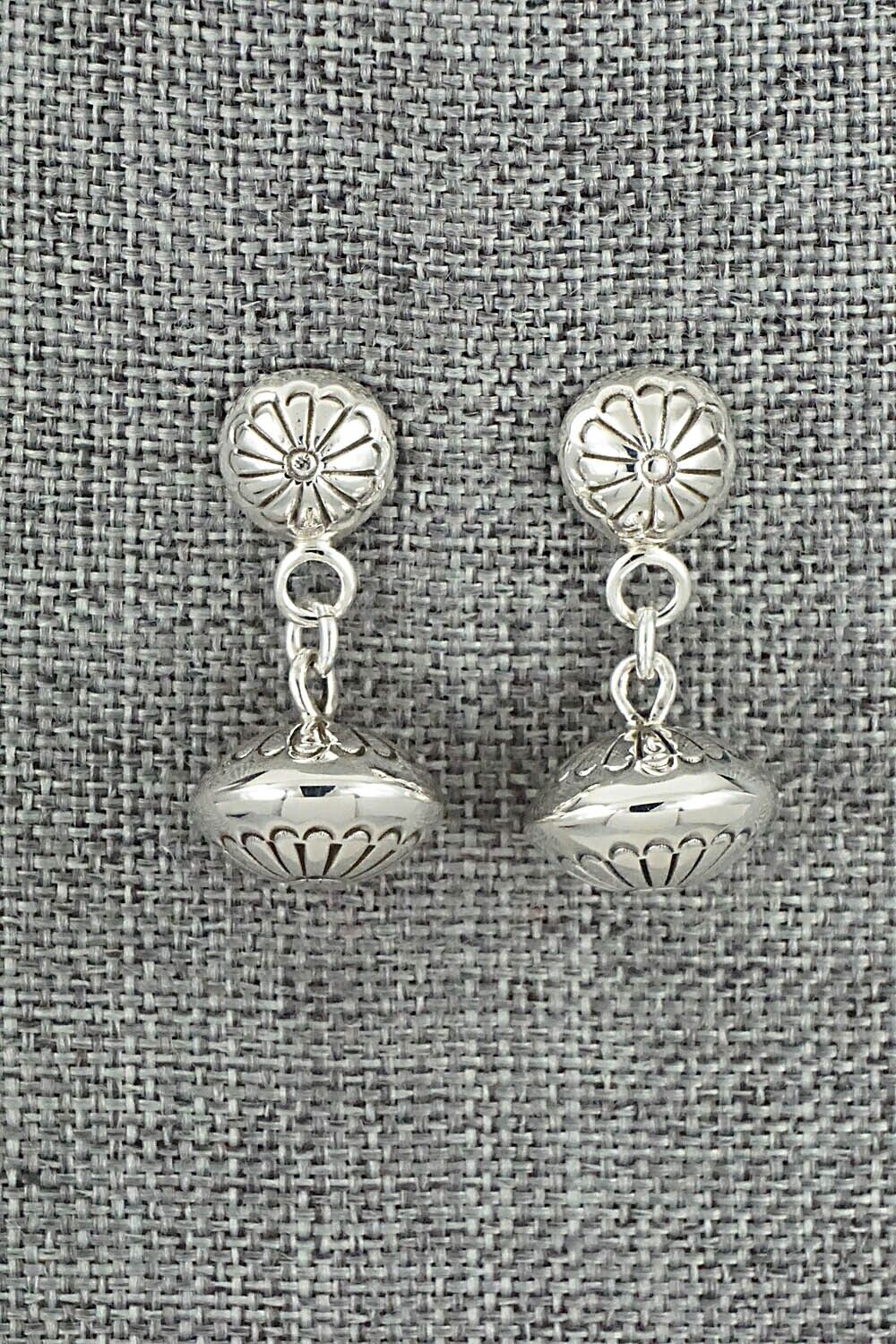 Sterling Silver Earrings - Marie Yazzie