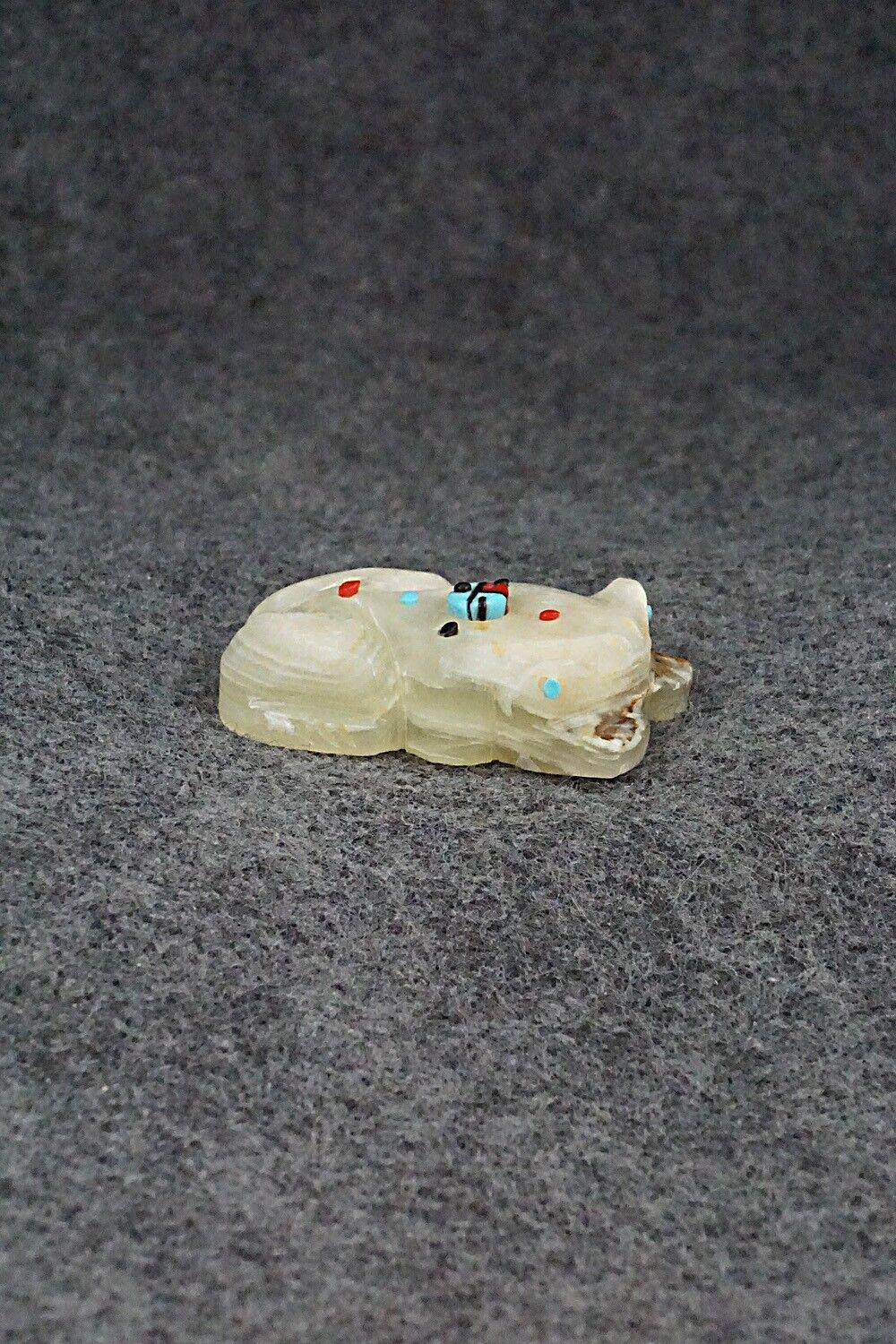 Frog Zuni Fetish Carving - Danette Laate