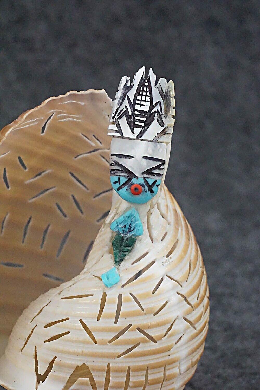 Corn Maiden Zuni Fetish Carving - Jon Quam
