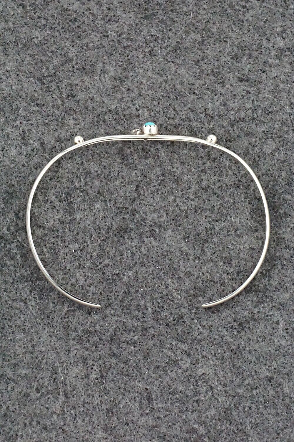 Turquoise & Sterling Silver Bracelet - Betty Hawthorne