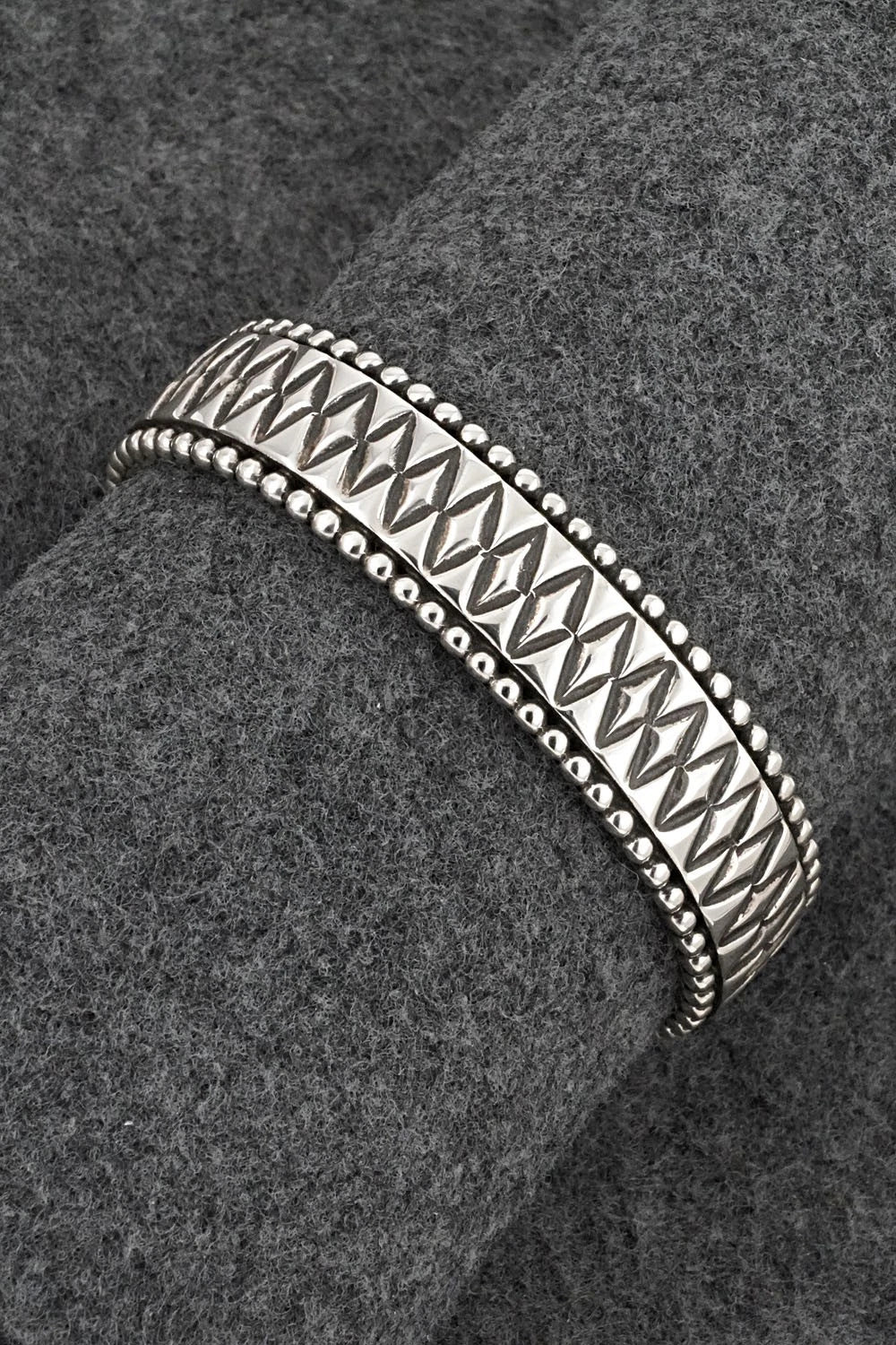 Sterling Silver Bracelet - Jonathan Nez